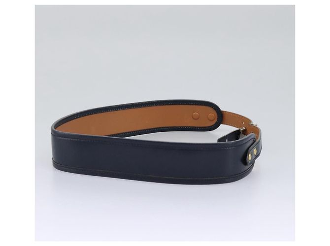 Hermès HERMES Constance Gürtel aus Leder Navy Auth am7633 Marineblau - Ansicht 5