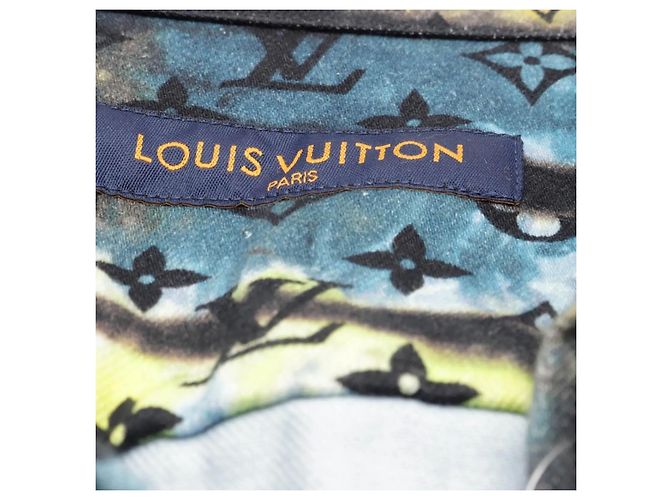 Giacca Tie-Dye Louis Vuitton Nera in Cotone Nero - vista 5