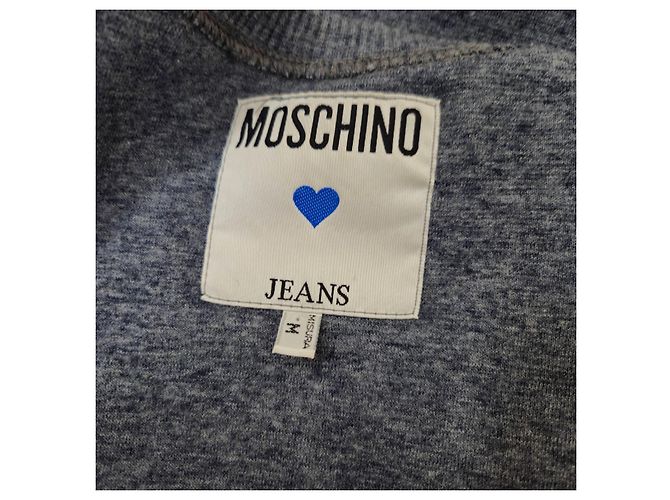 Graues Kleid Moschino King of Hearts - Ansicht 3
