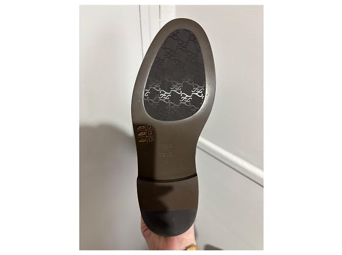 FENDI Stiefel T.EU 39 Leder Braun - Ansicht 7