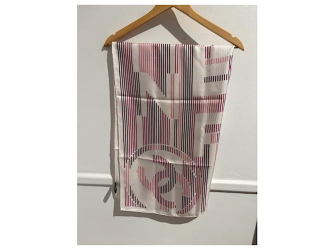 CHANEL Schals T. Seide Pink - Ansicht 6