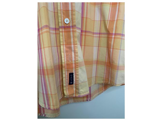 Autre Marque Camicia Gant Arancione in Cotone M - vista 2