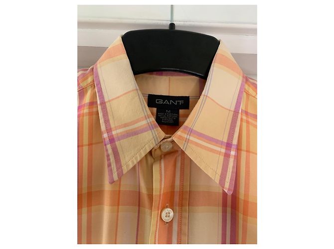 Autre Marque Camicia Gant Arancione in Cotone M - vista 4