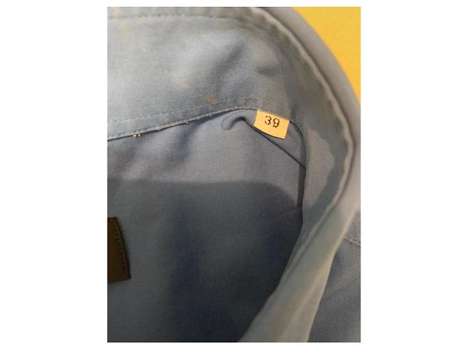 Camicia Hugo Boss azzurra in cotone da uomo M Blu - vista 6