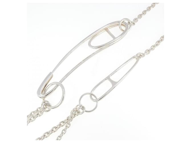 Hermès Chaîne D'ancre Twist Argento - vista 4