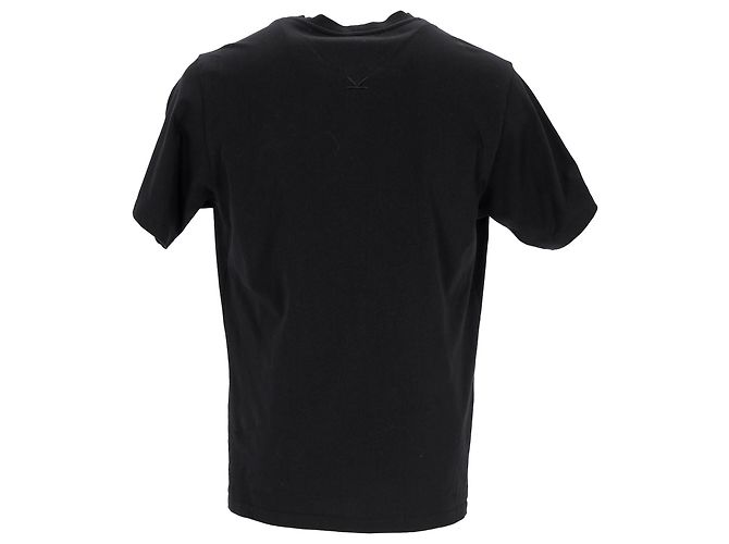 T-shirt Kenzo Logo in cotone nero - vista 3