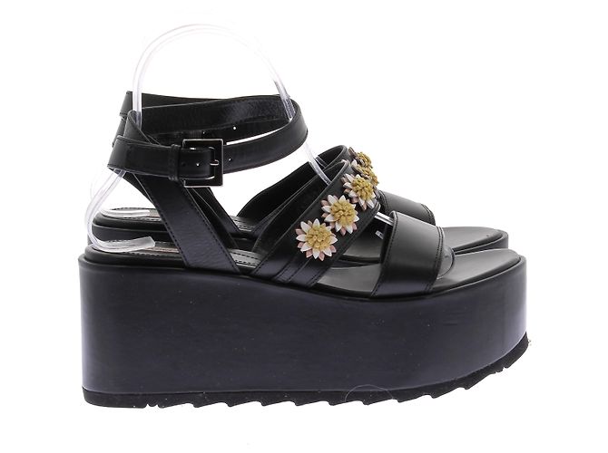 Autre Marque Sandali FABRIZIO VITI T.EU 38 Pelle Nero - vista 2