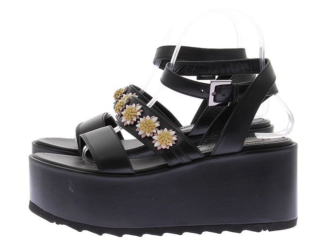 Autre Marque Sandali FABRIZIO VITI T.EU 38 Pelle Nero - vista 3