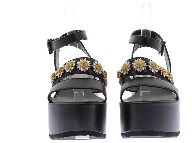 Autre Marque Sandali FABRIZIO VITI T.EU 38 Pelle Nero - vista 4