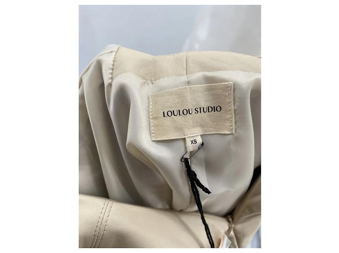 Autre Marque LOULOU STUDIO Vestidos T.Internacional XS Cuero Gris - vista 10