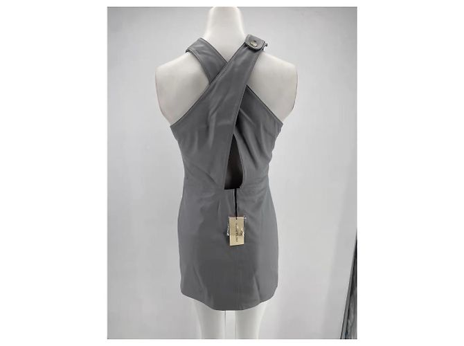 Autre Marque LOULOU STUDIO Vestidos T.Internacional XS Cuero Gris - vista 2