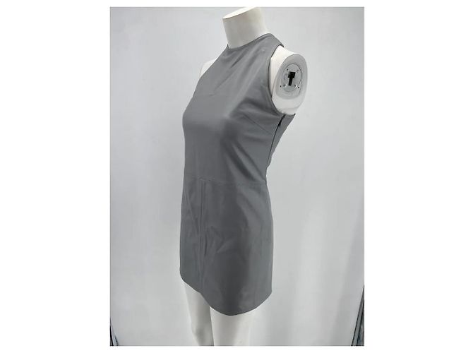 Autre Marque LOULOU STUDIO Vestidos T.Internacional XS Cuero Gris - vista 4