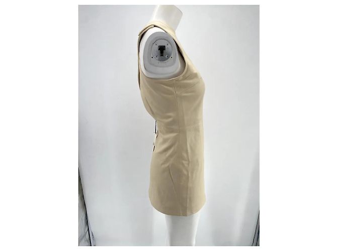 Autre Marque LOULOU STUDIO Vestidos T.Internacional XS Cuero Gris - vista 8