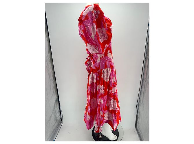 FARM RIO Kleid T.International S Polyester Rot - Ansicht 3
