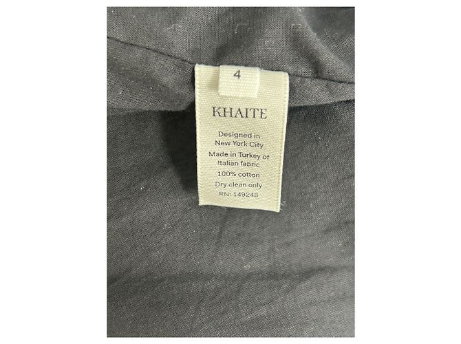 Vestido KHAITE T.US 4 Algodón Negro - vista 7