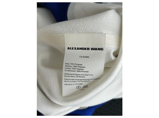 Vestido ALEXANDER WANG T.US 2 Poliéster Multicolor - vista 7