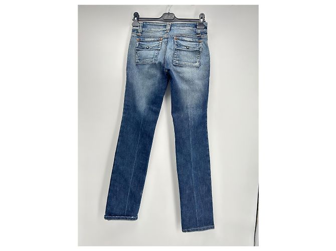 Autre Marque NO FIRMADO / NO FIRMADO Jeans T.FR 34 Algodón Azul - vista 2