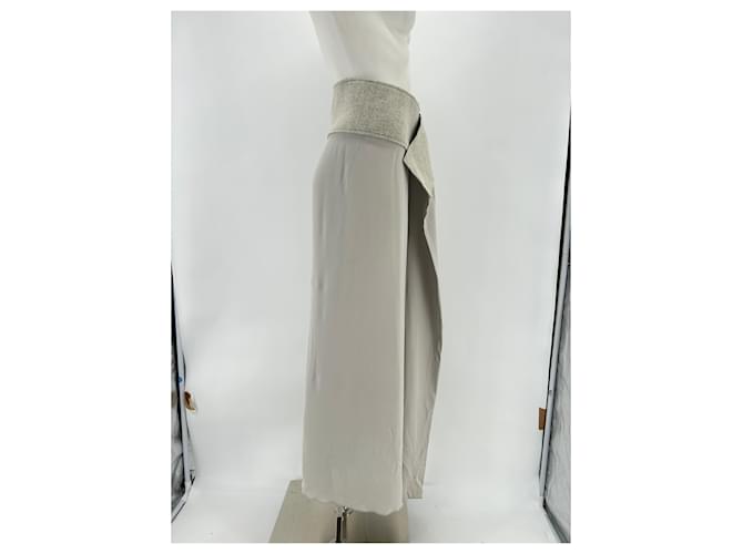 FALDA JOSEPH T.FR 36 Seda Gris - vista 3