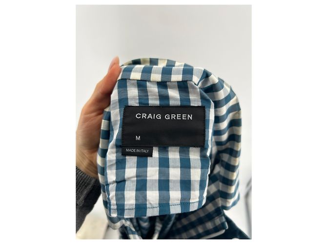 Autre Marque Giacca CRAIG GREEN T.International M Cotone Blu - vista 3