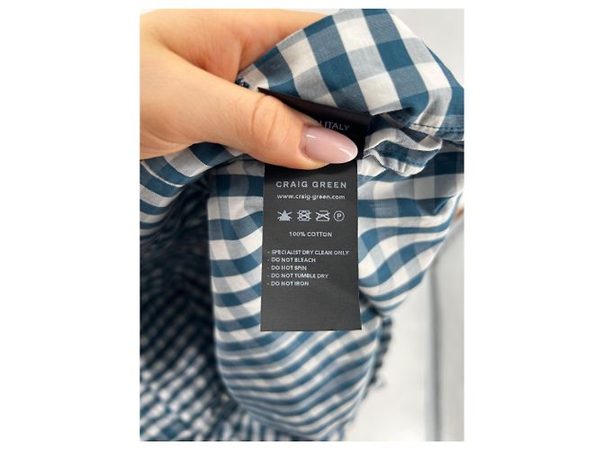Autre Marque Giacca CRAIG GREEN T.International M Cotone Blu - vista 4