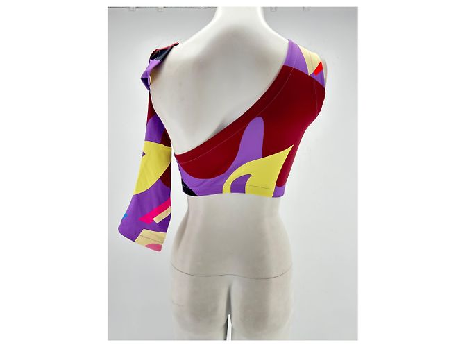 Autre Marque NON SIGNE / UNSIGNED Tops T.International S Polyester Multiple colors - view 2