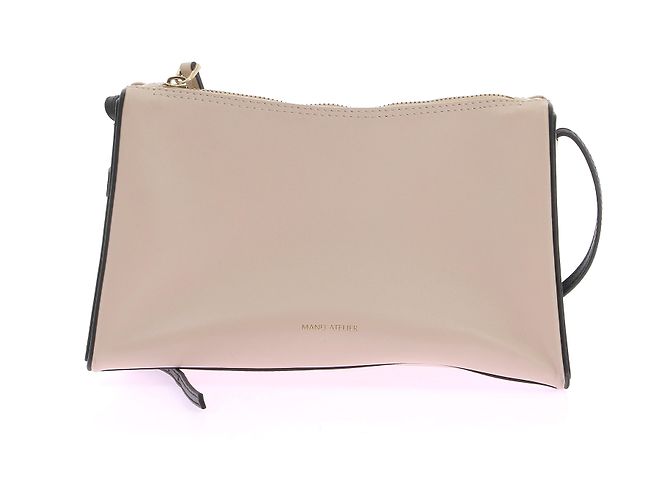 Autre Marque MANU ATELIER Borse T. Pelle Beige - vista 2