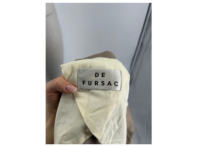 Autre Marque DE FURSAC Jacke T.FR 34 aus Wolle - Ansicht 5
