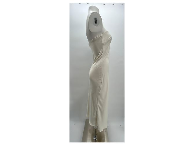 Autre Marque UNTERSCHRIFTLOS / UNTERSCHRIFTLOS Kleider T.International S Polyester Weiß - Ansicht 3