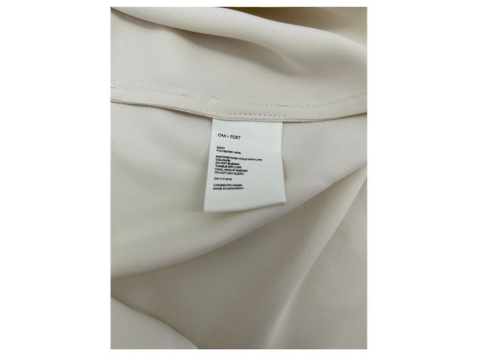 Autre Marque UNTERSCHRIFTLOS / UNTERSCHRIFTLOS Kleider T.International S Polyester Weiß - Ansicht 6