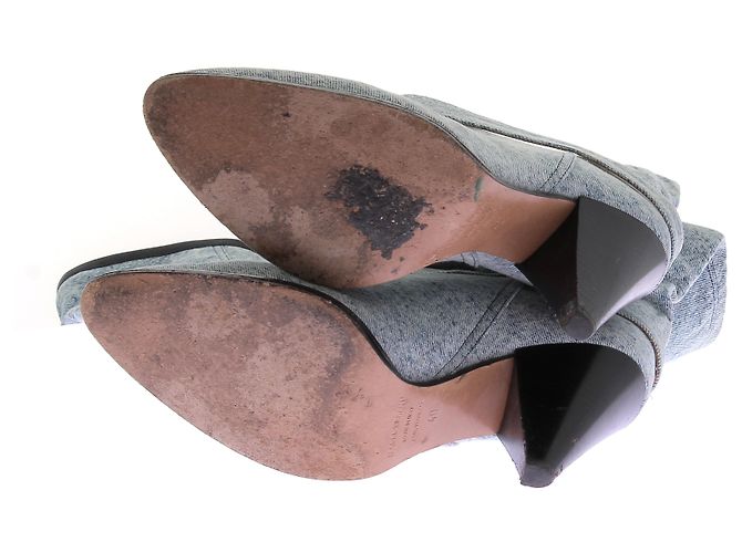 ISABEL MARANT Botas T.EU 40 Tela Azul - vista 6