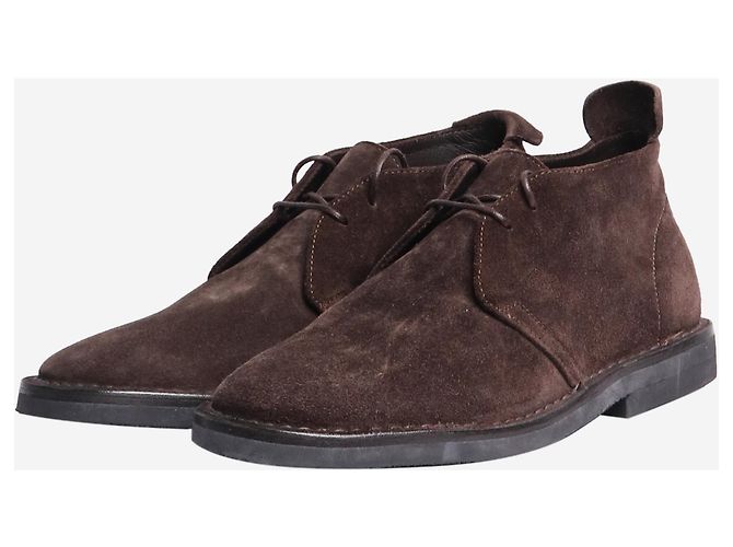 Autre Marque Dunkelbraune Gabriel 87015 Desert Boots - Größe EU 37,5 - Ansicht 2