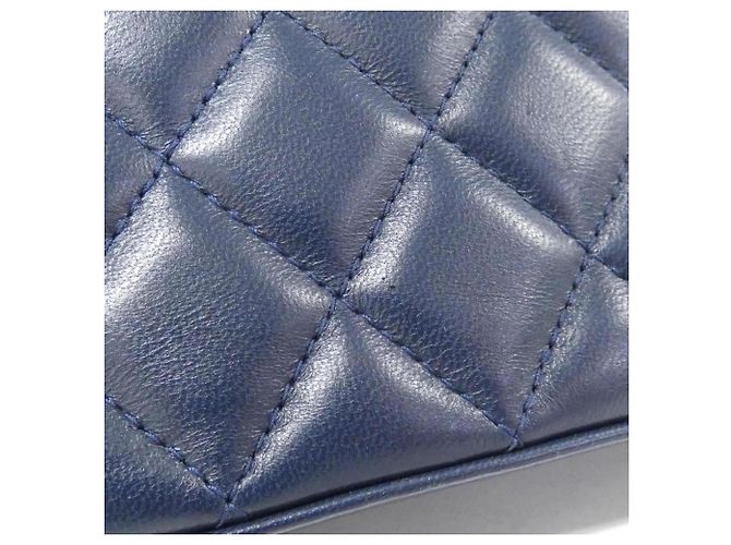 Chanel Boy Azul marino - vista 4