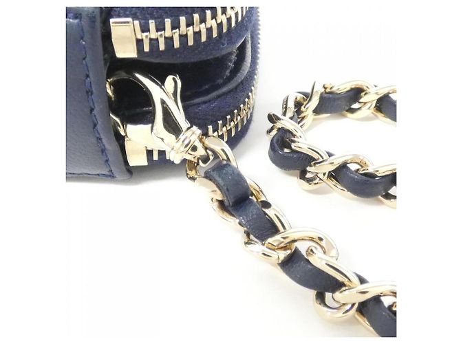 Chanel Boy Azul marino - vista 5