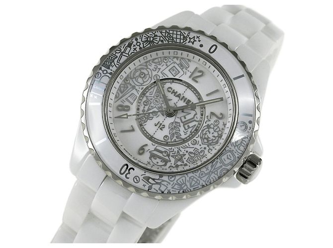 Reloj de Mujer Edición Limitada Chanel J12 33mm Blanco - vista 2