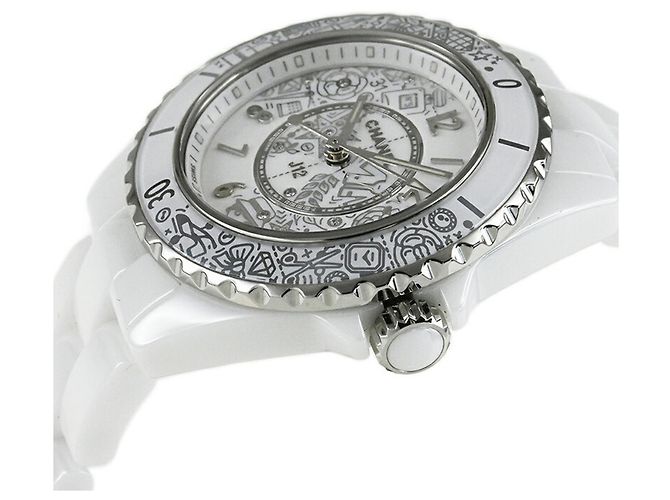 Reloj de Mujer Edición Limitada Chanel J12 33mm Blanco - vista 3