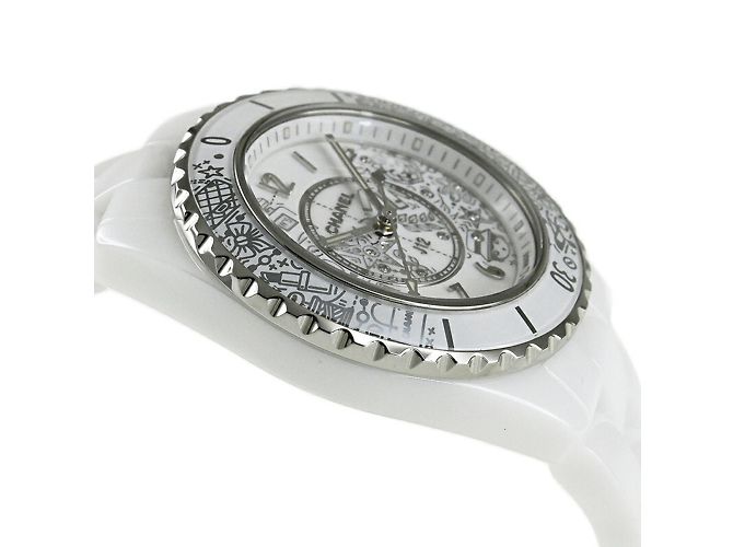 Reloj de Mujer Edición Limitada Chanel J12 33mm Blanco - vista 4
