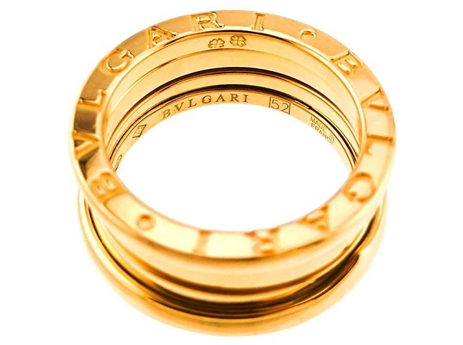 Bulgari Anello Bvlgari B-Zero1 3-Bande in Oro Giallo - vista 3