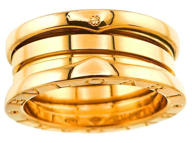 Bulgari Anello Bvlgari B-Zero1 3-Bande in Oro Giallo - vista 5