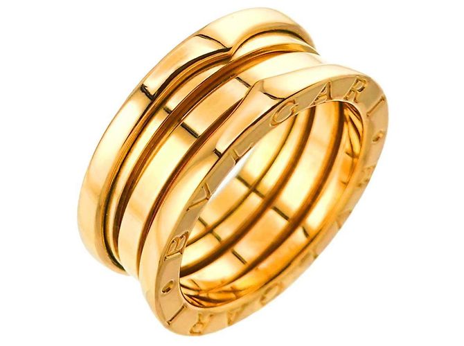 Bulgari Anello Bvlgari B-Zero1 3-Bande in Oro Giallo - vista 6