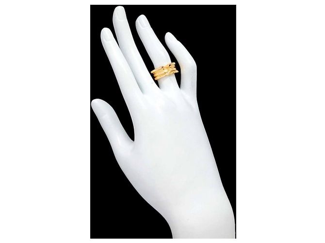 Bulgari Anello Bvlgari B-Zero1 3-Bande in Oro Giallo - vista 8