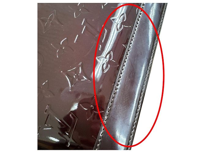 Borsa Alma BB Monogramma Louis Vuitton Bordò - vista 13