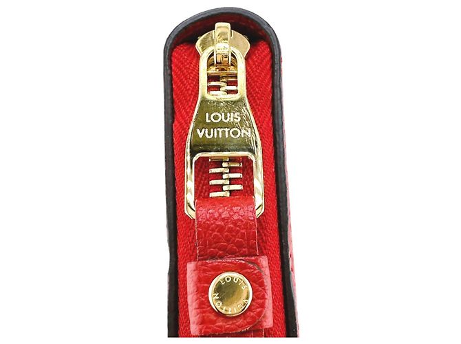 Cartera Larga Monogram Empreinte Louis Vuitton Roja - vista 10