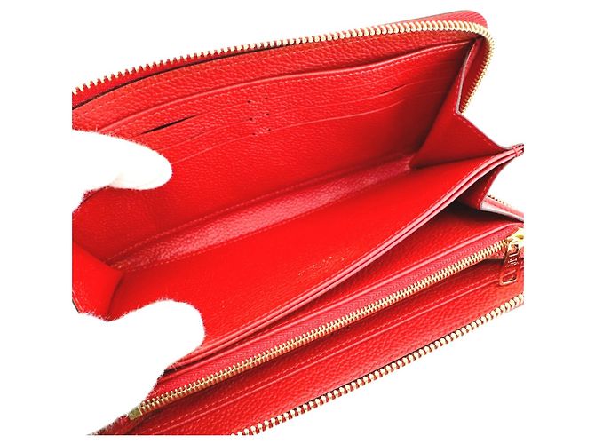 Cartera Larga Monogram Empreinte Louis Vuitton Roja - vista 15