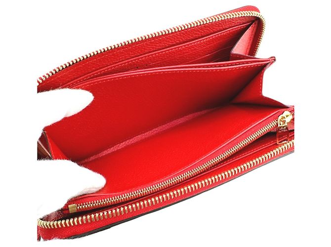 Cartera Larga Monogram Empreinte Louis Vuitton Roja - vista 17