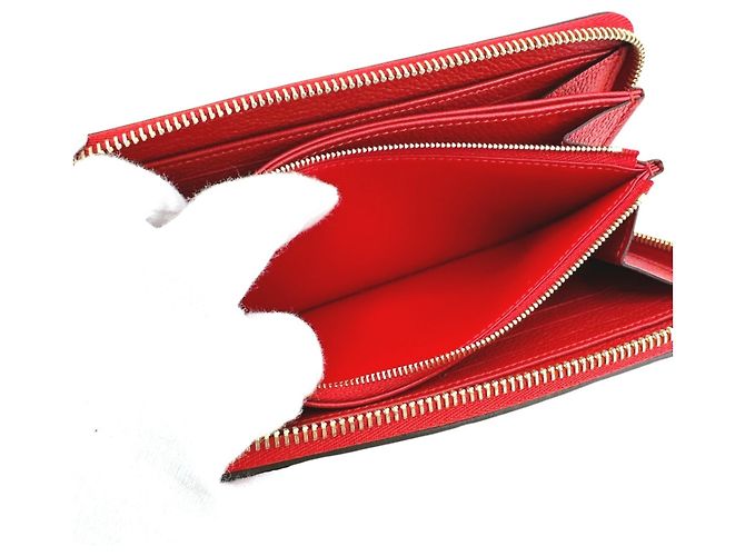 Cartera Larga Monogram Empreinte Louis Vuitton Roja - vista 18