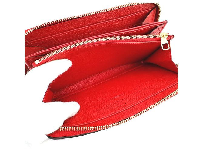 Cartera Larga Monogram Empreinte Louis Vuitton Roja - vista 19