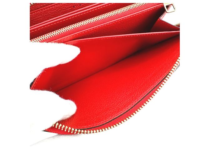 Cartera Larga Monogram Empreinte Louis Vuitton Roja - vista 20