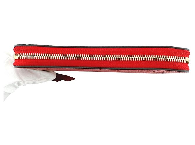 Cartera Larga Monogram Empreinte Louis Vuitton Roja - vista 4