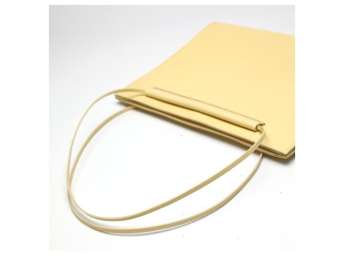 Borsa a spalla in pelle Epi Louis Vuitton Giallo - vista 11