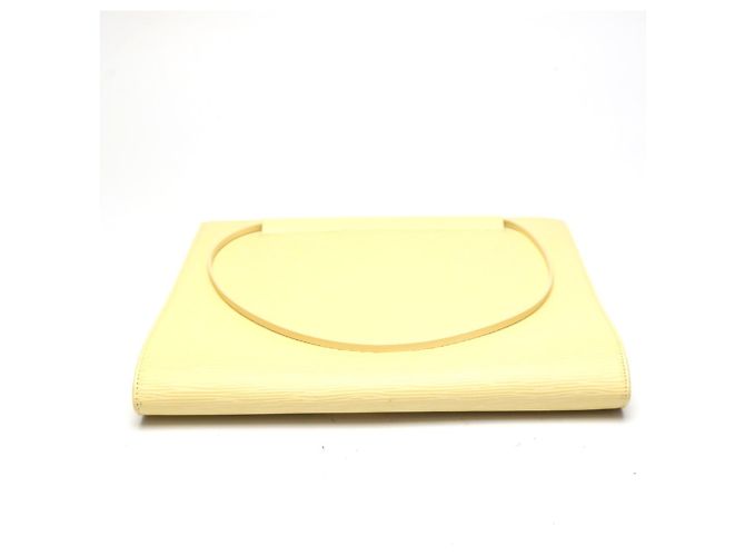 Borsa a spalla in pelle Epi Louis Vuitton Giallo - vista 6
